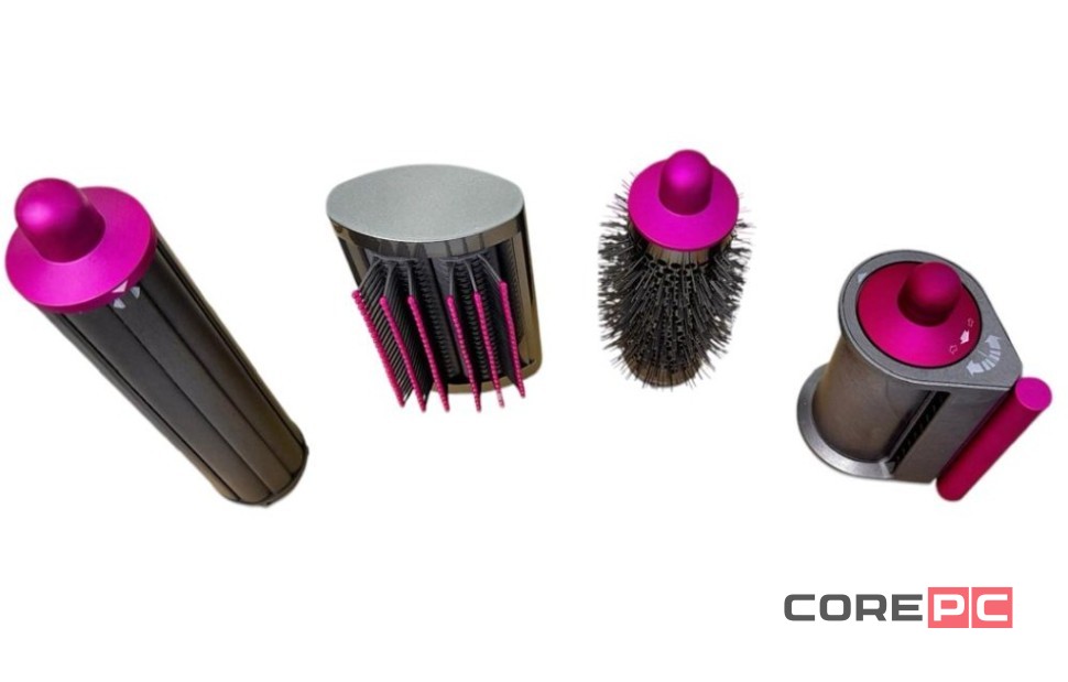 Мультистайлер SenCiciMen X9 EU( европейской вилкой) Насадок 4шт розовая