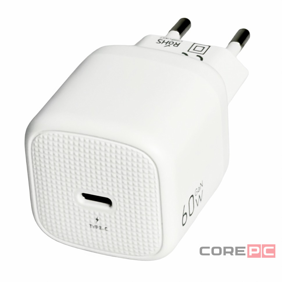 Сетевое зар. устр. Keephone Speedy 1C Gan 60W белое