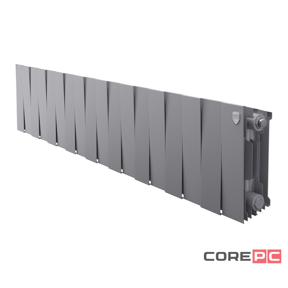 Радиатор Royal Thermo PianoForte 200 /Silver Satin - 18 секц.