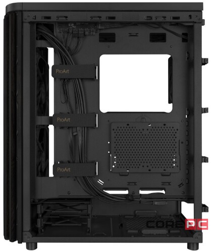 Компьютерный корпус ASUS PROART PA401 WOOD TG Black (90DC00M0-B39000)