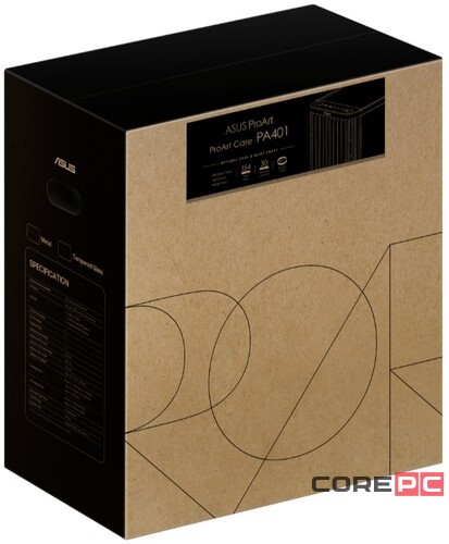 Компьютерный корпус ASUS PROART PA401 WOOD TG Black (90DC00M0-B39000)