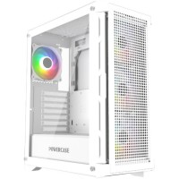 Компьютерный корпус Powercase Ultimate TG ARGB White (CUW-A4)