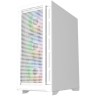 Компьютерный корпус Powercase Ultimate TG ARGB White (CUW-A4)