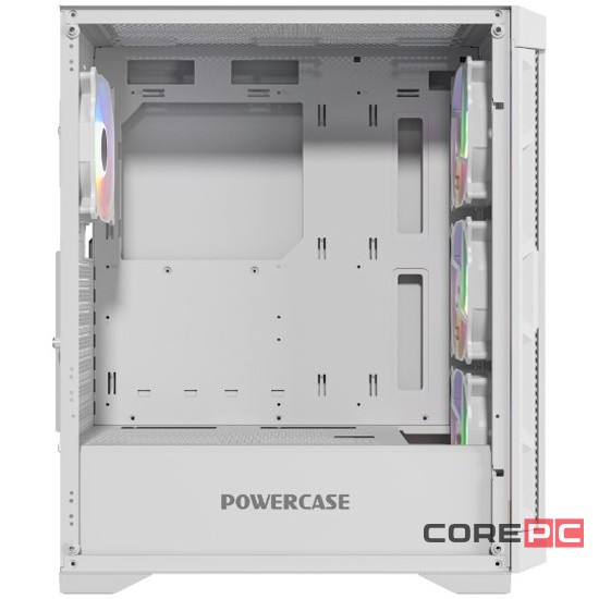 Компьютерный корпус Powercase Ultimate TG ARGB White (CUW-A4)