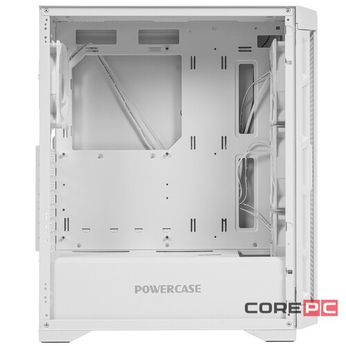 Компьютерный корпус Powercase Ultimate TG ARGB White (CUW-A4)