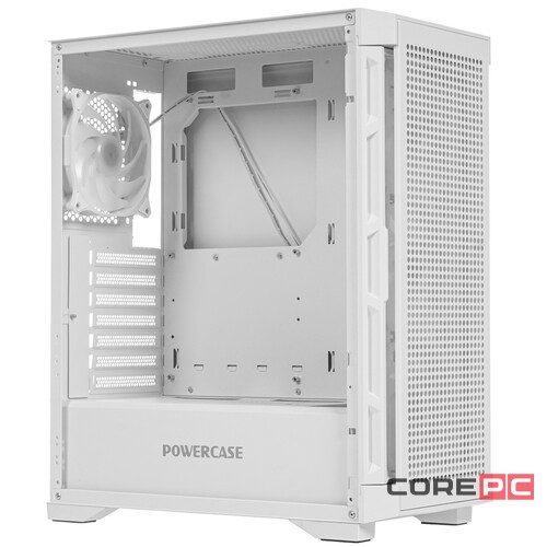 Компьютерный корпус Powercase Ultimate TG ARGB White (CUW-A4)