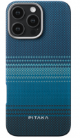 Чехол PITAKA StarPeak Tactile Woven Case для iPhone 16 Pro Max карбоновый (арамид) Moonrise