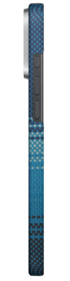 Чехол PITAKA StarPeak Tactile Woven Case для iPhone 16 Pro Max карбоновый (арамид) Moonrise