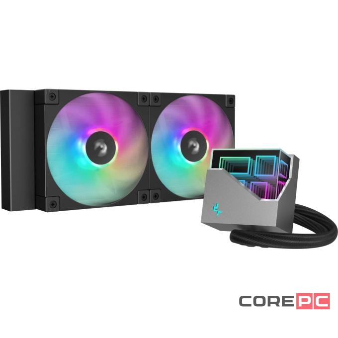 Система жидкостного охлаждения для процессора Deepcool LT240 ARGB Black