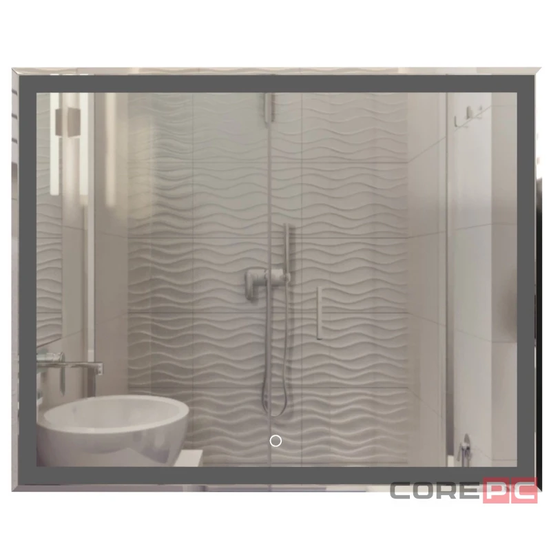 Зеркало MIXLINE Минио 1000х800 (ШВ) сенсорный выключатель, светодиодная подсветка