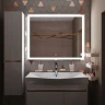 Зеркало MIXLINE Минио 1000х800 (ШВ) сенсорный выключатель, светодиодная подсветка