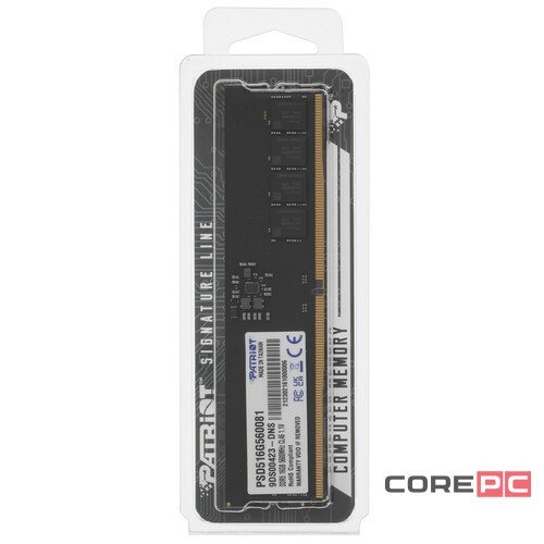 Оперативная память 16 Gb 5600 MHz PATRIOT Signature Line (PSD516G560081S)