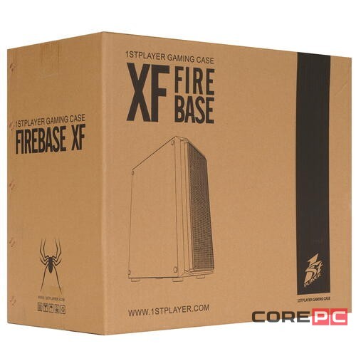 Компьютерный корпус 1STPLAYER FIREBASE XF (XF-BK-4F1)