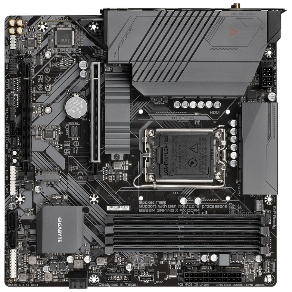 Материнская плата Gigabyte B660 GAMING X AX DDR4