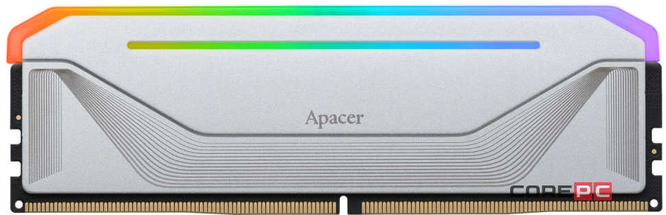 Оперативная память 16 Gb 6400 MHz Apacer NOX RGB White (AH5U16G64C552NWAA-1)