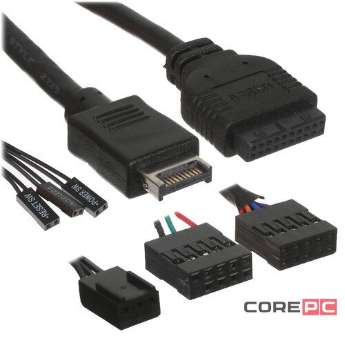 Компьютерный корпус Deepcool CH510 MESH DIGITAL Black R-CH510-BKNSE1-G-1