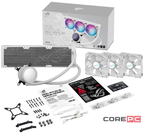 Система жидкостного охлаждения для процессора ASUS ROG RYUO III 360 ARGB White 90RC00I2-M0UAY0
