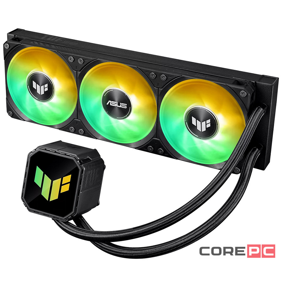 Система жидкостного охлаждения для процессора ASUS TUF GAMING LC III 360 ARGB Black (90RC0191-B0EAY0)
