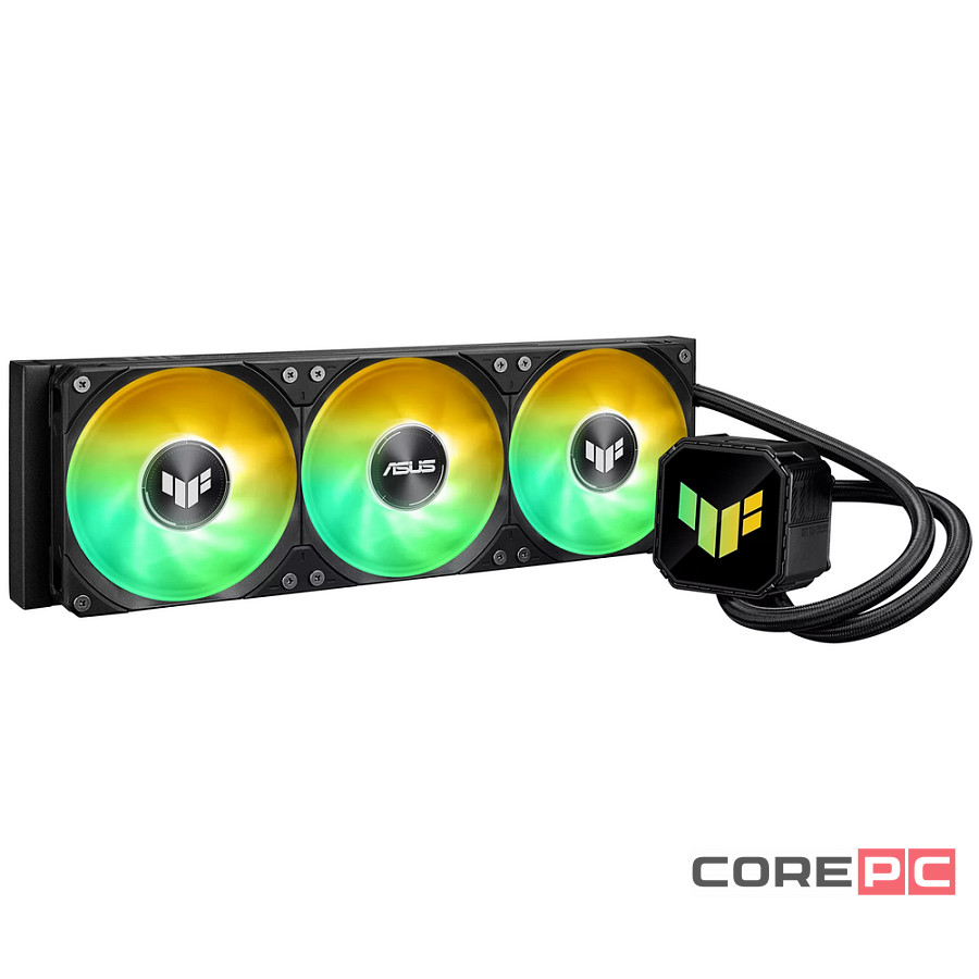 Система жидкостного охлаждения для процессора ASUS TUF GAMING LC III 360 ARGB Black (90RC0191-B0EAY0)