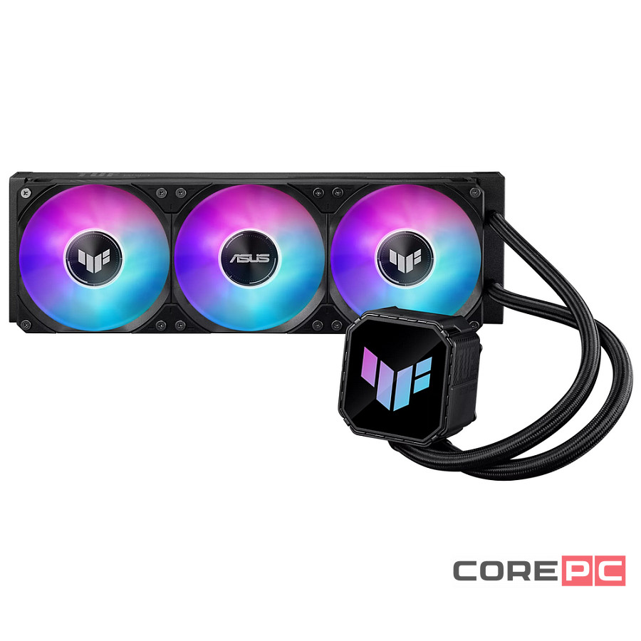 Система жидкостного охлаждения для процессора ASUS TUF GAMING LC III 360 ARGB Black (90RC0191-B0EAY0)