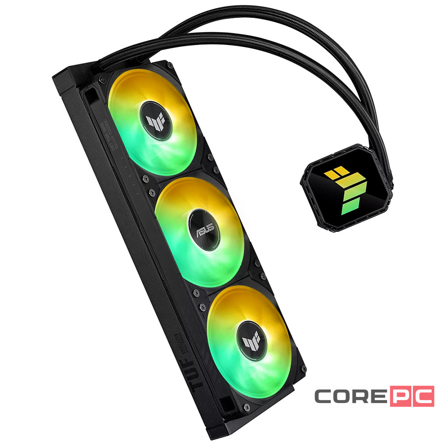 Система жидкостного охлаждения для процессора ASUS TUF GAMING LC III 360 ARGB Black (90RC0191-B0EAY0)