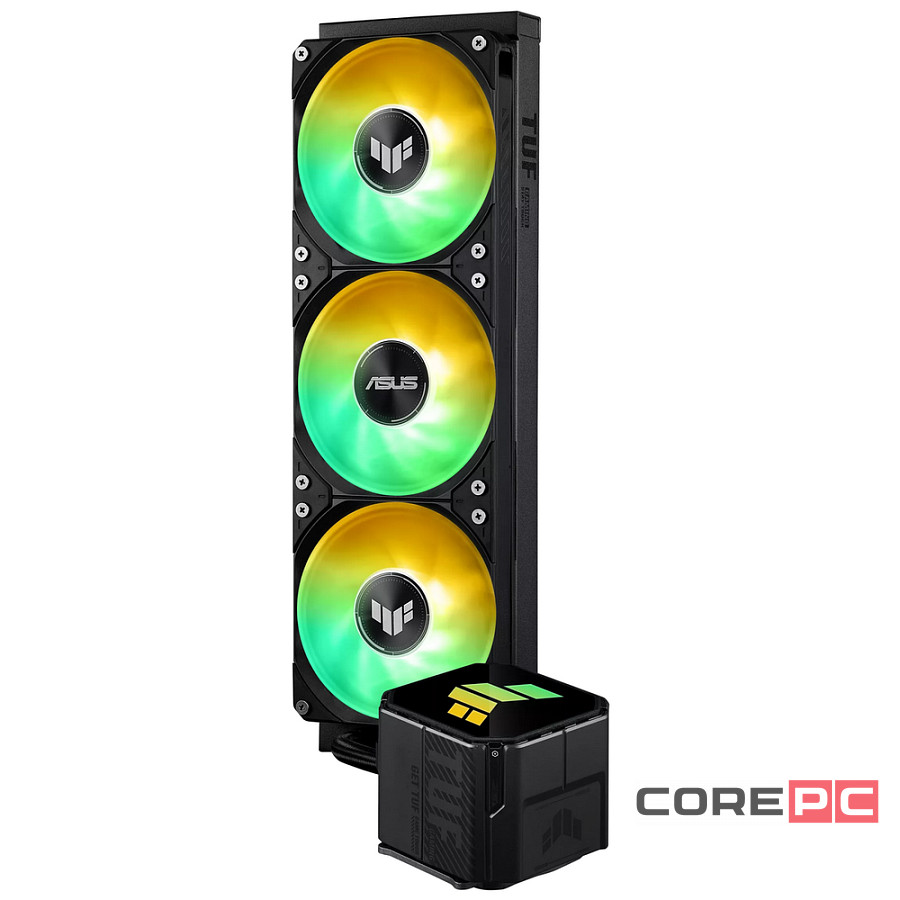 Система жидкостного охлаждения для процессора ASUS TUF GAMING LC III 360 ARGB Black (90RC0191-B0EAY0)