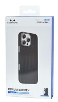 Накладка для i-Phone 16 Pro Max Keephone Kevilar Sweden MagSnap черный