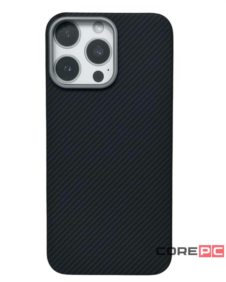 Накладка для i-Phone 16 Pro Max Keephone Kevilar Sweden MagSnap черный