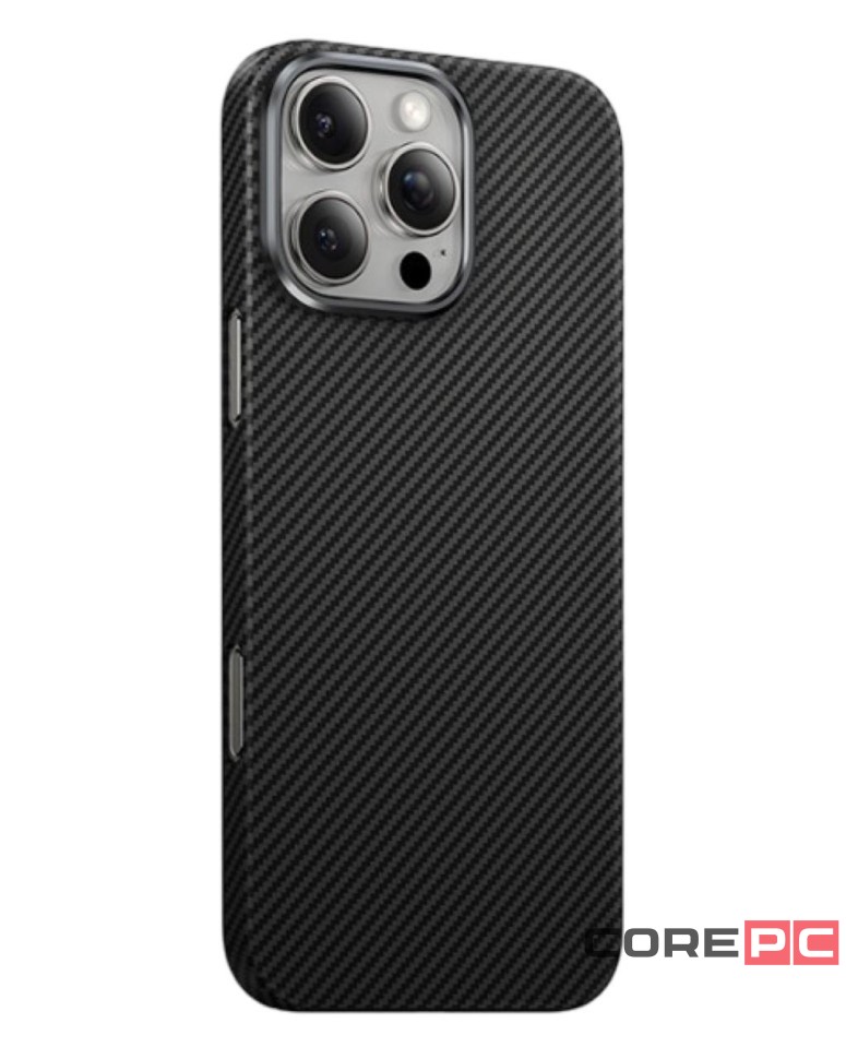 Накладка для i-Phone 16 Pro Max Keephone Kevilar Sweden MagSnap черный