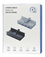 USB-С хаб Orico HCL-3A1C-BL USB3.0x3/USB-Cx1 черный