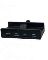 USB-С хаб Orico HCL-3A1C-BL USB3.0x3/USB-Cx1 черный