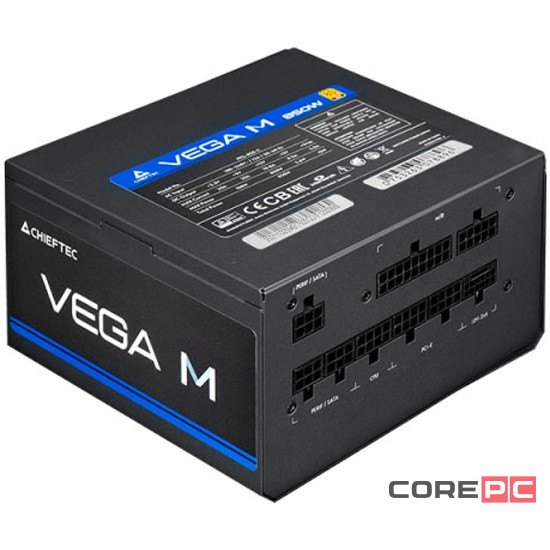 Блок питания Chieftec 750W Vega M (PPG-750-C) 16 Pin (PCIe 5.0 Connector Cable Details)