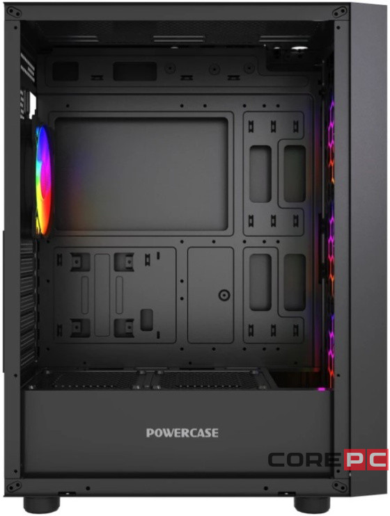 Компьютерный корпус Powercase Mistral EA16 TG FRGB Black (CMAEA16-L4)