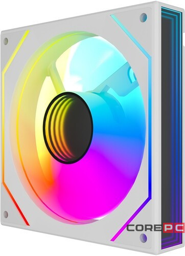 Вентилятор для корпуса Powercase (M52-12W ARGB) White