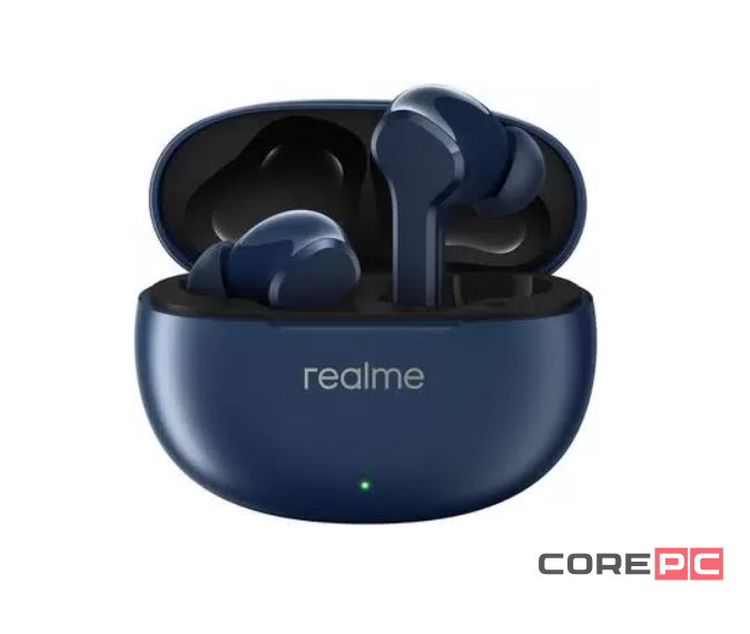 Беспроводные наушники TWS Realme Buds T110 BT5.4/7ч синие