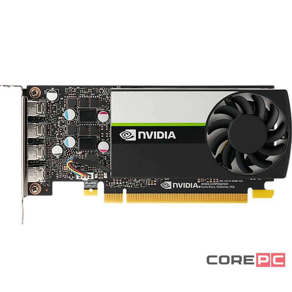 Видеокарта PNY (VCNT1000-8GB-SB) GeForce RTX T1000 8GB Quadro