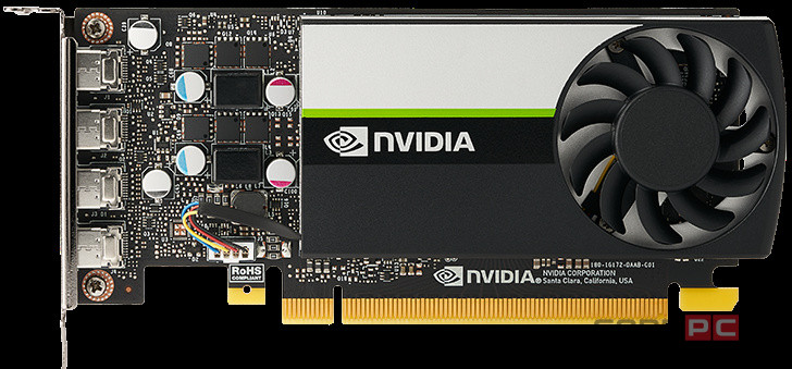 Видеокарта PNY (VCNT1000-8GB-SB) GeForce RTX T1000 8GB Quadro