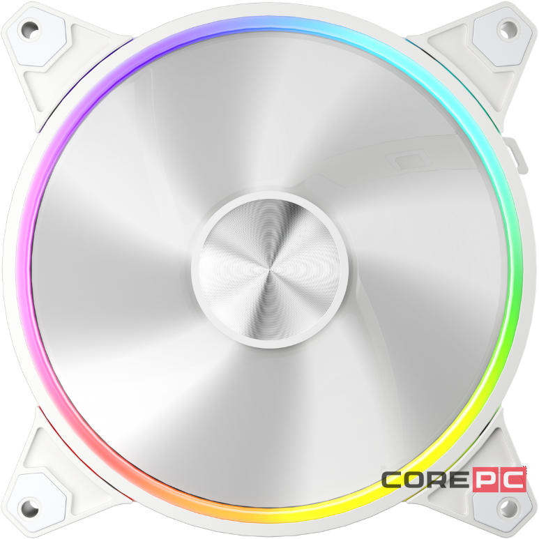 Вентилятор для корпуса 1STPLAYER FO7R-14 Reverse ARGB White (FO7R-14-WH)