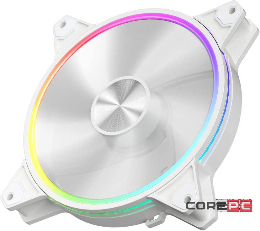 Вентилятор для корпуса 1STPLAYER FO7R-14 Reverse ARGB White (FO7R-14-WH)