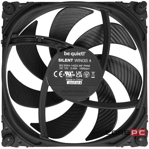 Вентилятор для корпуса Be Quiet! SILENT WINGS 4 PWM BL097
