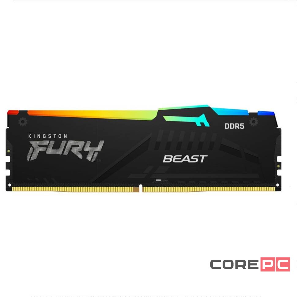 Оперативная память 32 Gb 6000 MHz Kingston FURY Beast EXPO RGB Black (KF560C36BBEA-32)