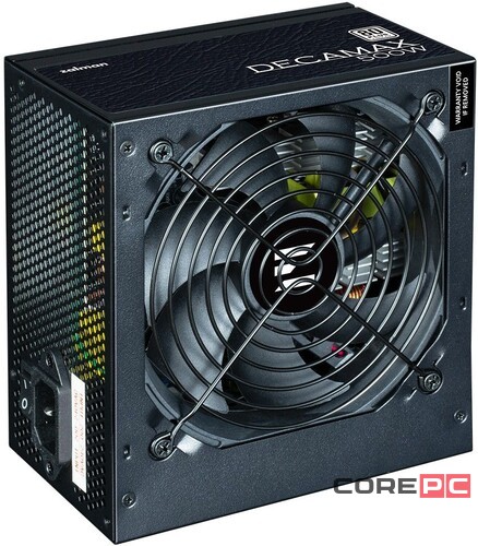 Блок питания Zalman 500W DecaMax Black (ZM500-LX3)