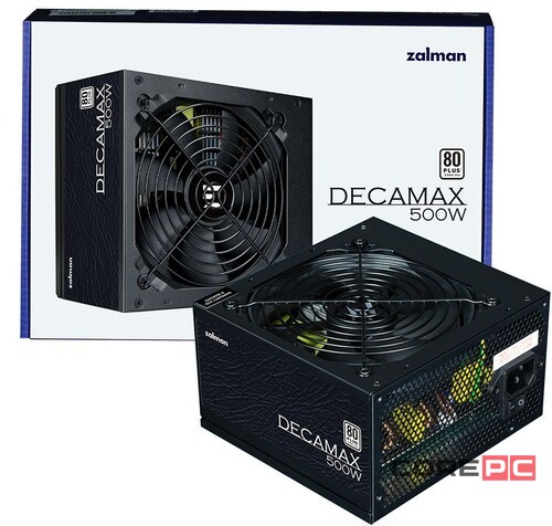 Блок питания Zalman 500W DecaMax Black (ZM500-LX3)