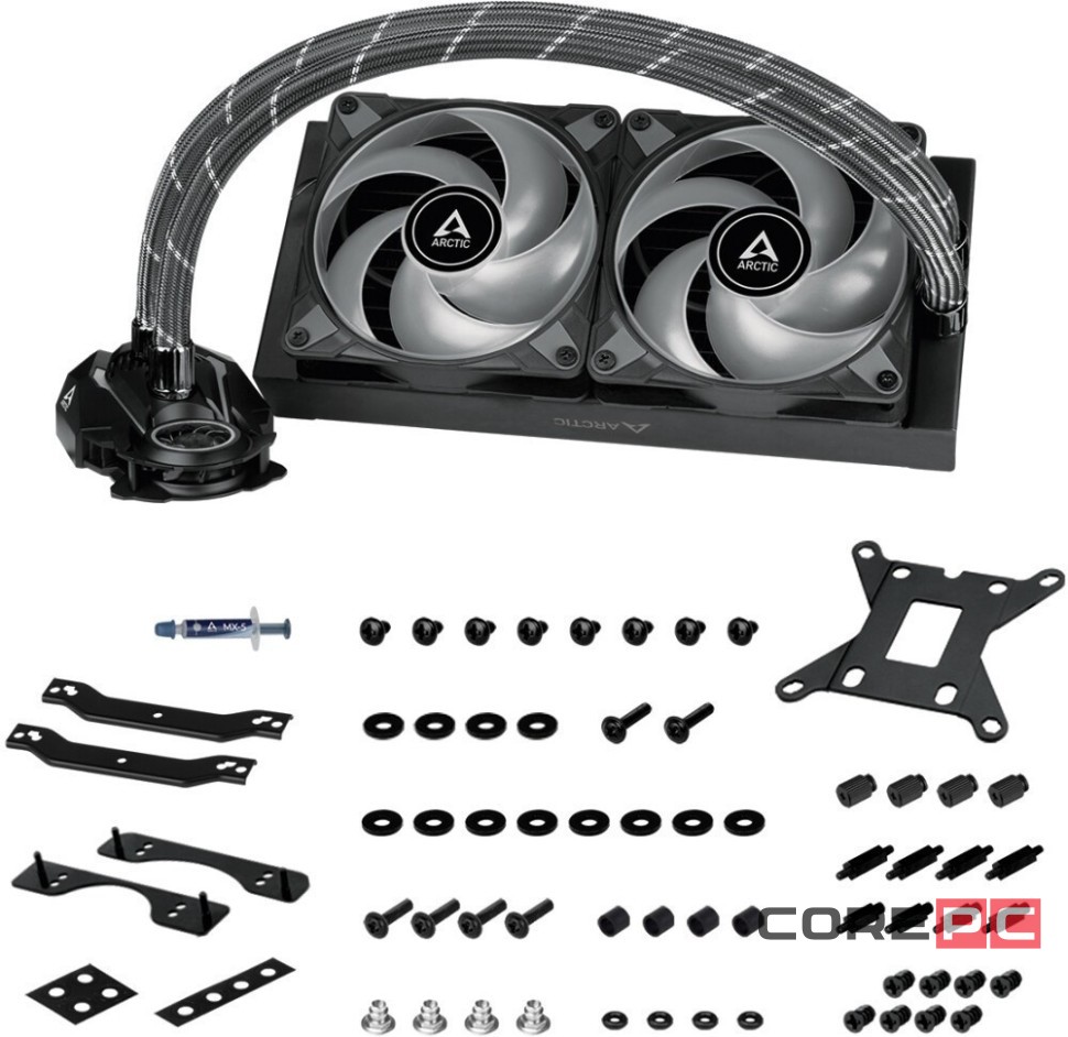 Система жидкостного охлаждения для процессора Arctic Liquid Freezer II-240 RGB Black ACFRE00098A