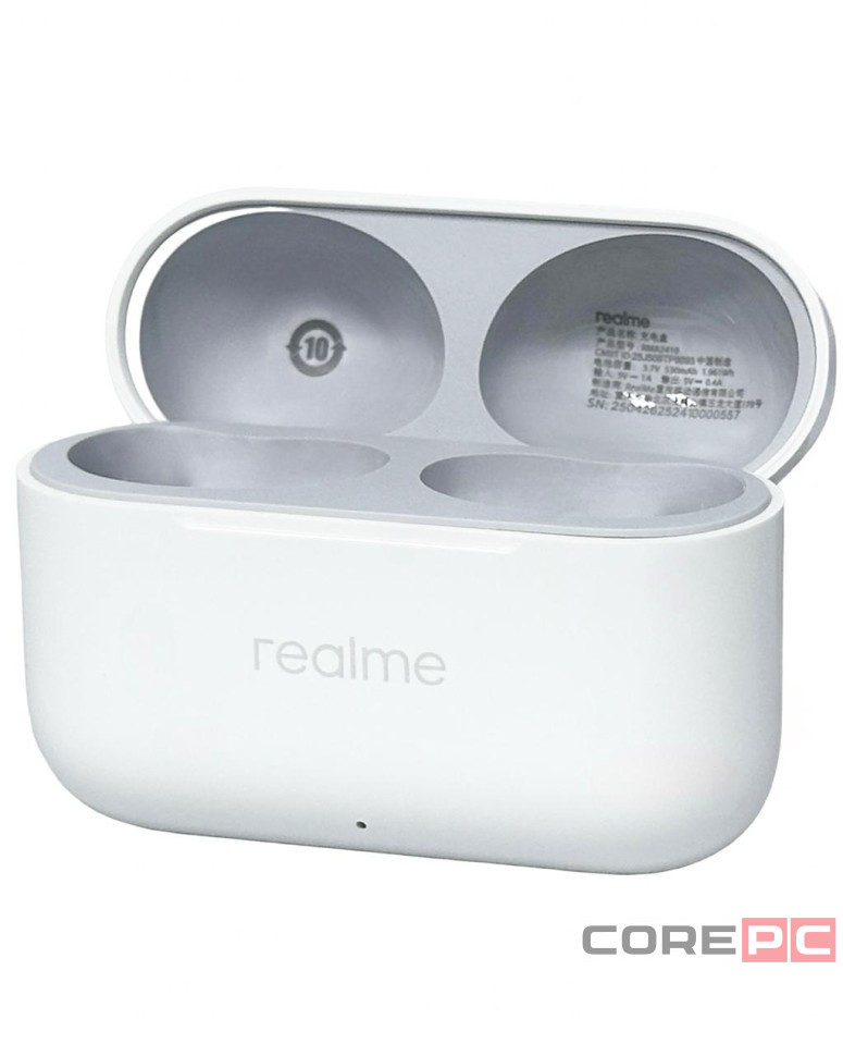 Беспроводные наушники TWS Realme Buds T200 RMA2410 белые