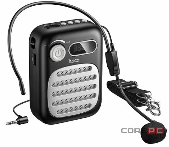 Bluetooth колонка Hoco L23 с микрофоном черная