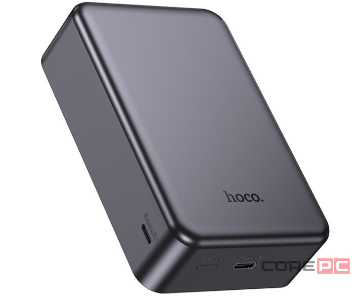 Powerbank магнитный с MagSafe Hoco J160B 20000mAh 1C 18W/20W черный