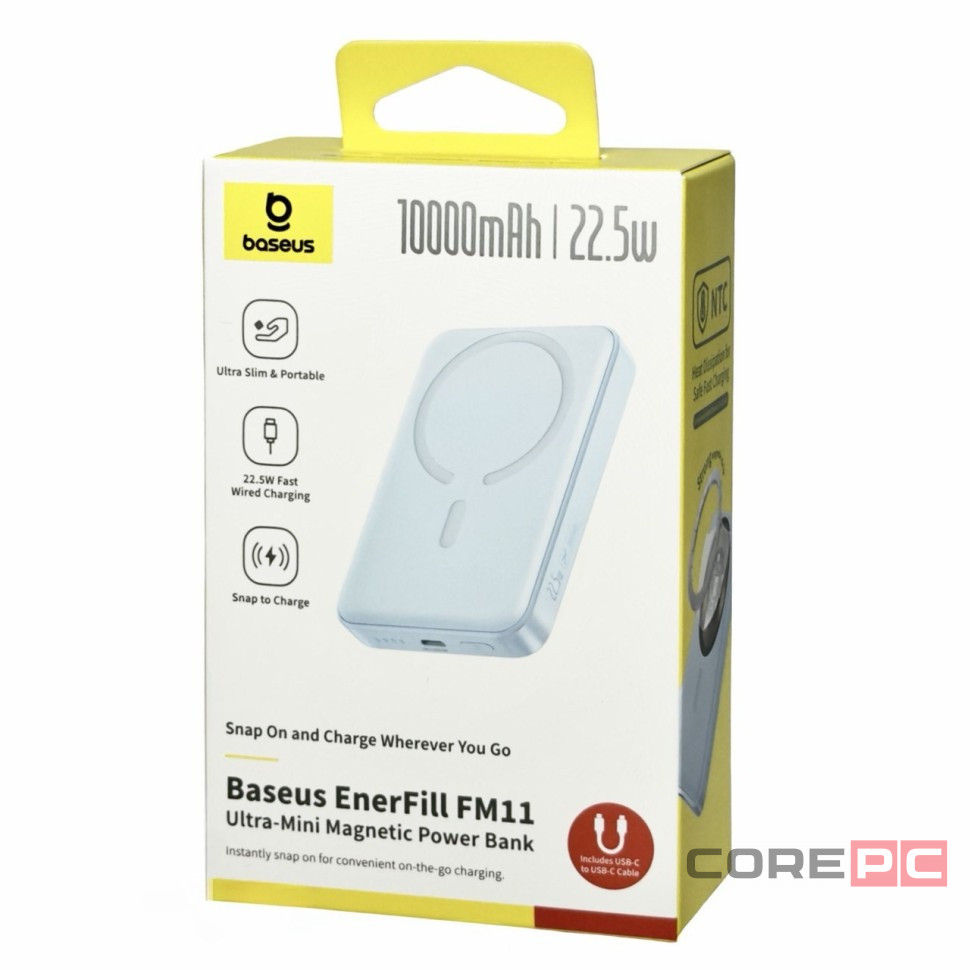 Powerbank Baseus EnerFill FM11 22.5W 10000mAh P1008210E313-00 синий
