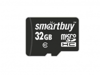 micro SDHC карта памяти Smartbuy 32GB Class 10 UHS-I (без адаптера)