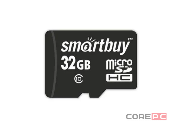 micro SDHC карта памяти Smartbuy 32GB Class 10 UHS-I (без адаптера)